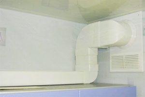 Установка воздуховода для кухонной вытяжки в Венёве
